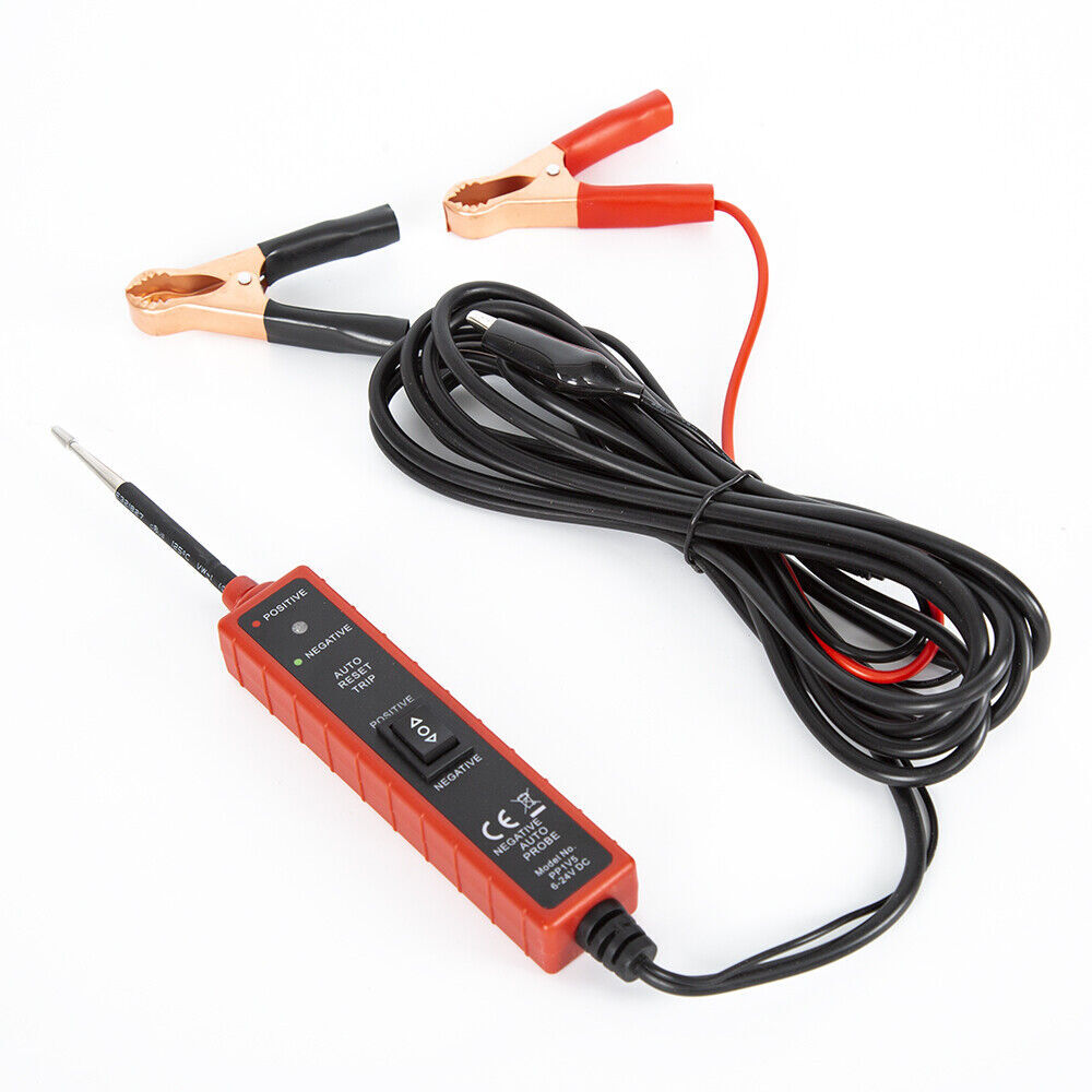 6-24V Digital Power Circuit Electrical Tester Probe Test Device System Tester US