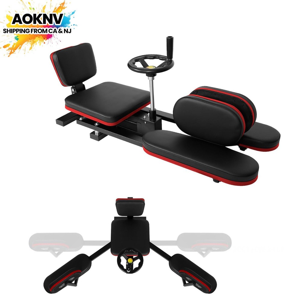 Red Leg Stretcher Machine 330lbs Split Machine w/ Hand Wheel Training Machine