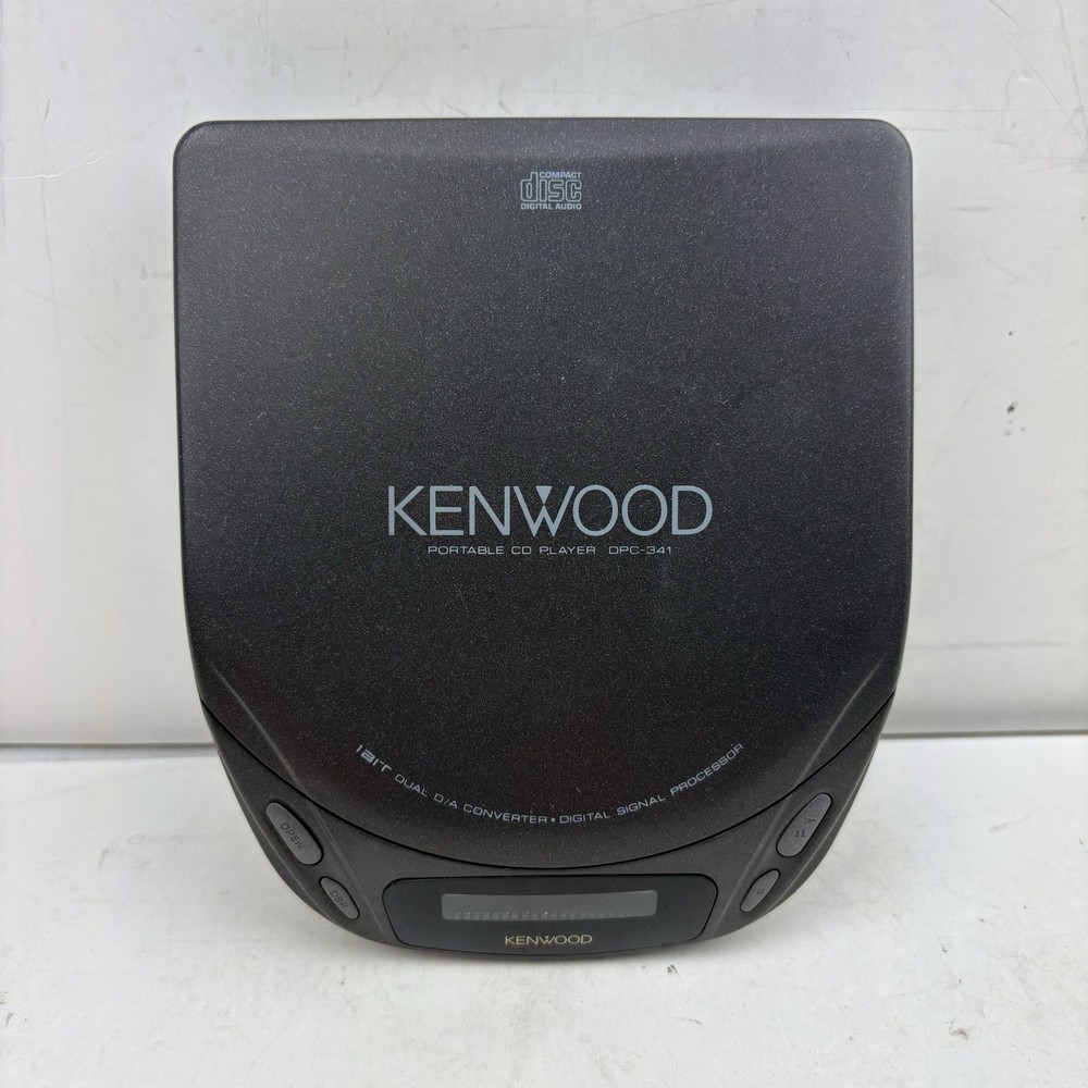 Kenwood Portable CD Player DPC 341 Discman Walkman Compact Disc Tested Working