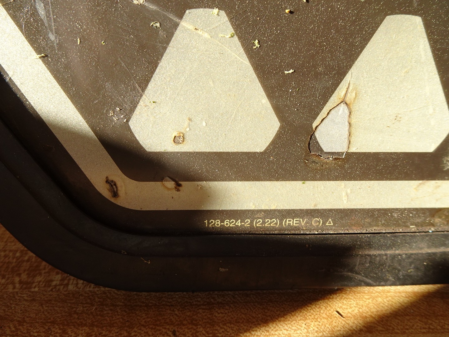 Hunter Engineering DSP 400/600 Alignment Targe - 1 Rear