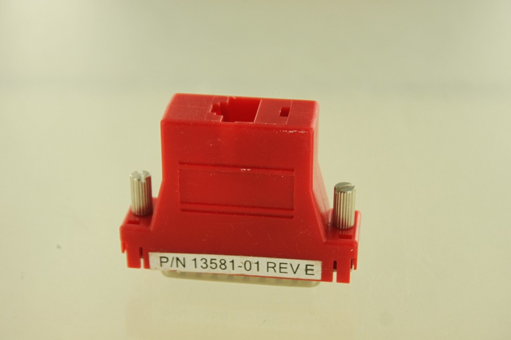 NEW VERIFONE 13581-01 DB25M Null Modem Adapter