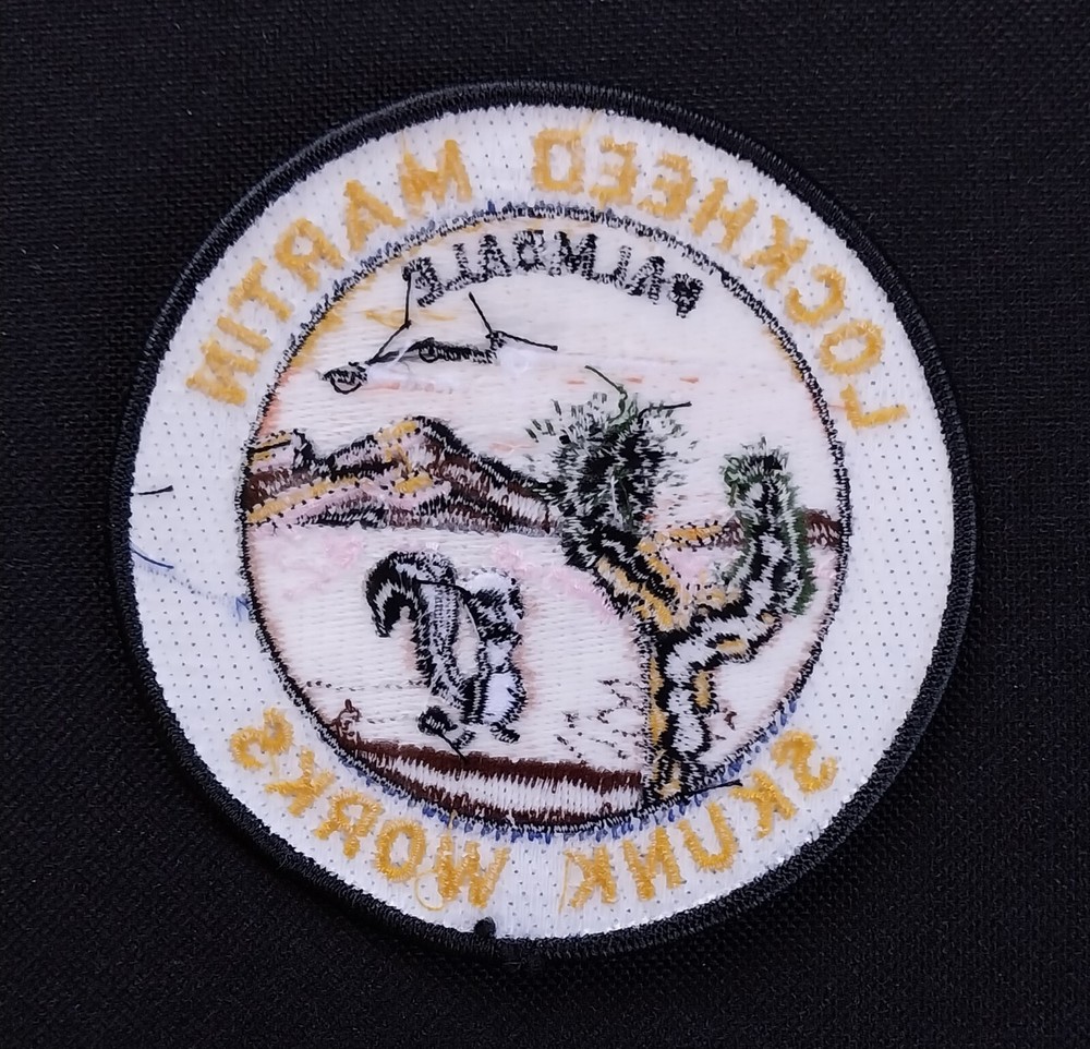LOCKHEED MARTIN PALMDALE SKUNK WORKS® USAF NASA Collectors Patch