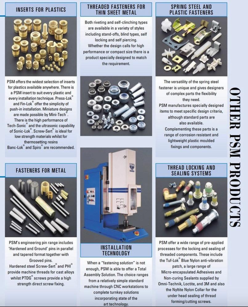 BANC-LOK BRASS INSERT FOR PLASTIC M4 X 7.9