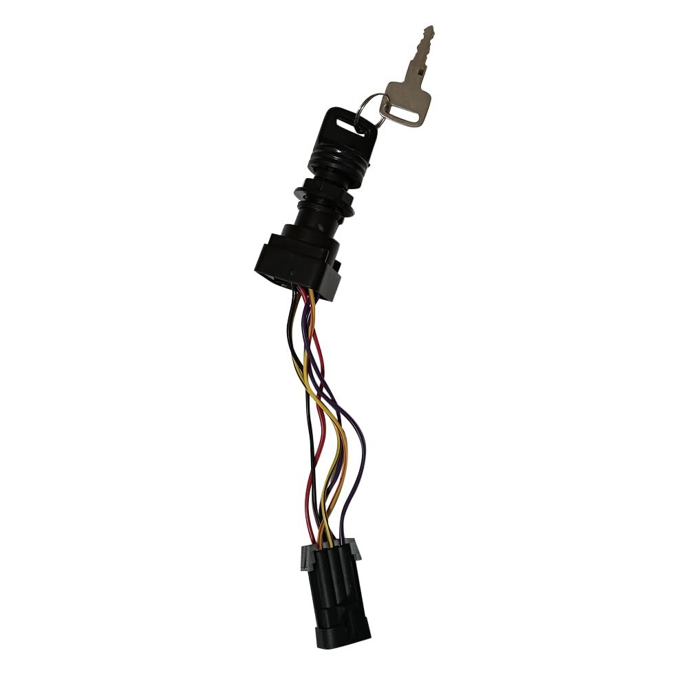 New Ignition Switch Key Compatible with Mercruiser DTS Ignition Key Switch Ki...