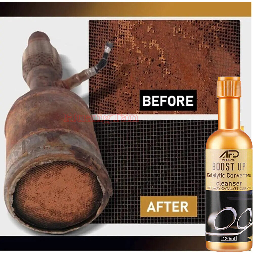 10PCS Boost Up Vehicle Engine Catalytic Converter Cleaner Cleaning Multipurpose