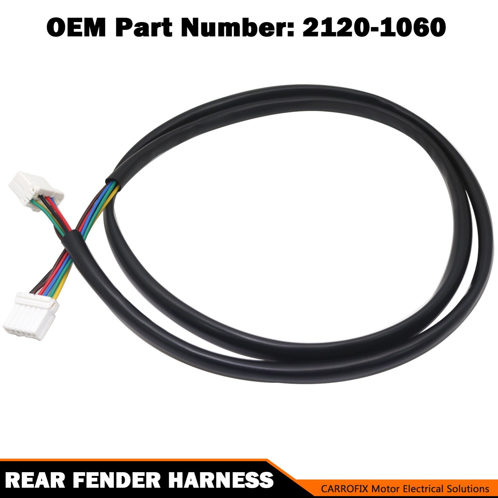 Replacement Harley Davidson Rear Fender Wiring Harness Adapter 2120-1060 NRFH-01