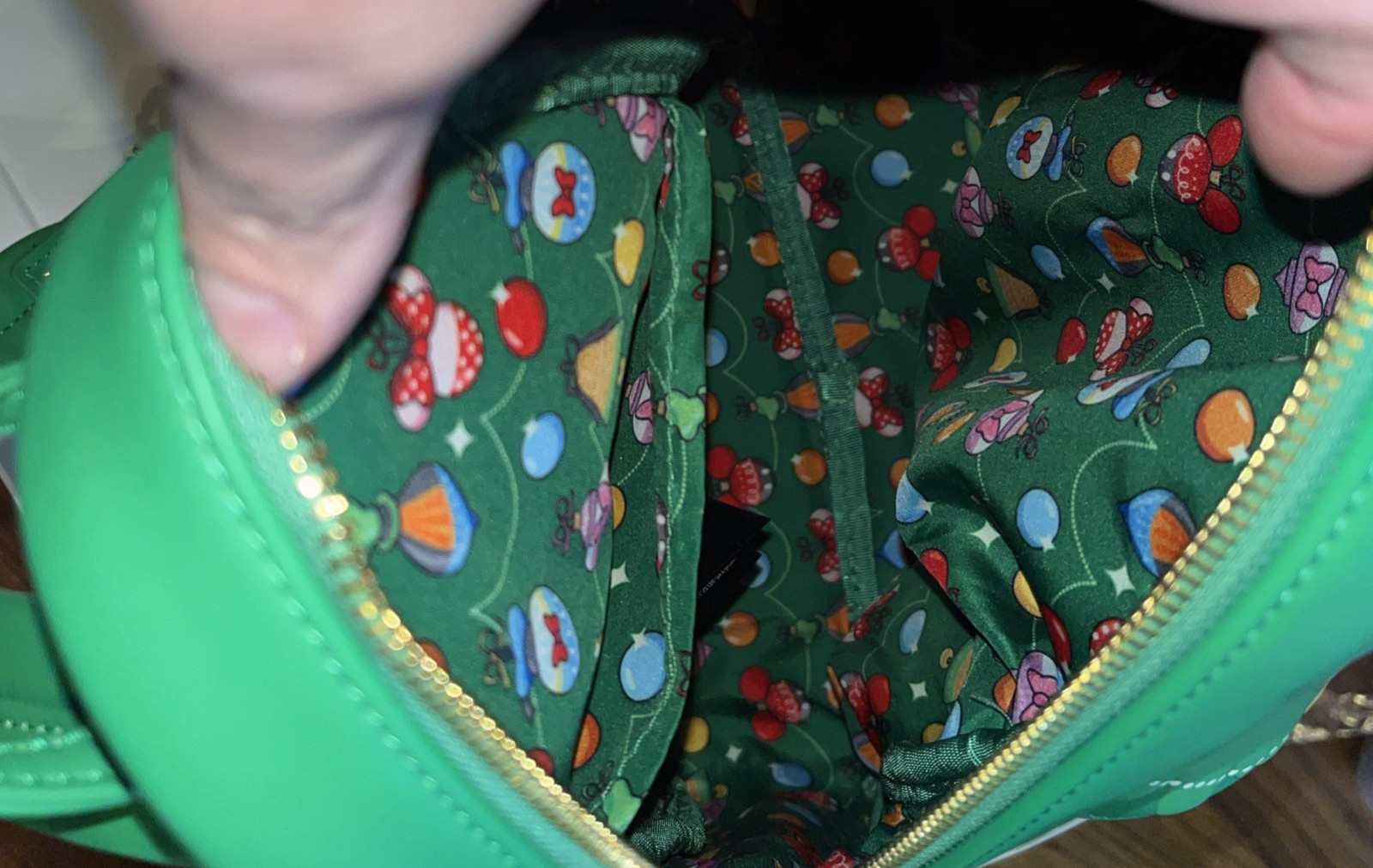 Loungefly Disney Chipmunks Chip n Dale Christmas Tree Ornament Backpack Bag