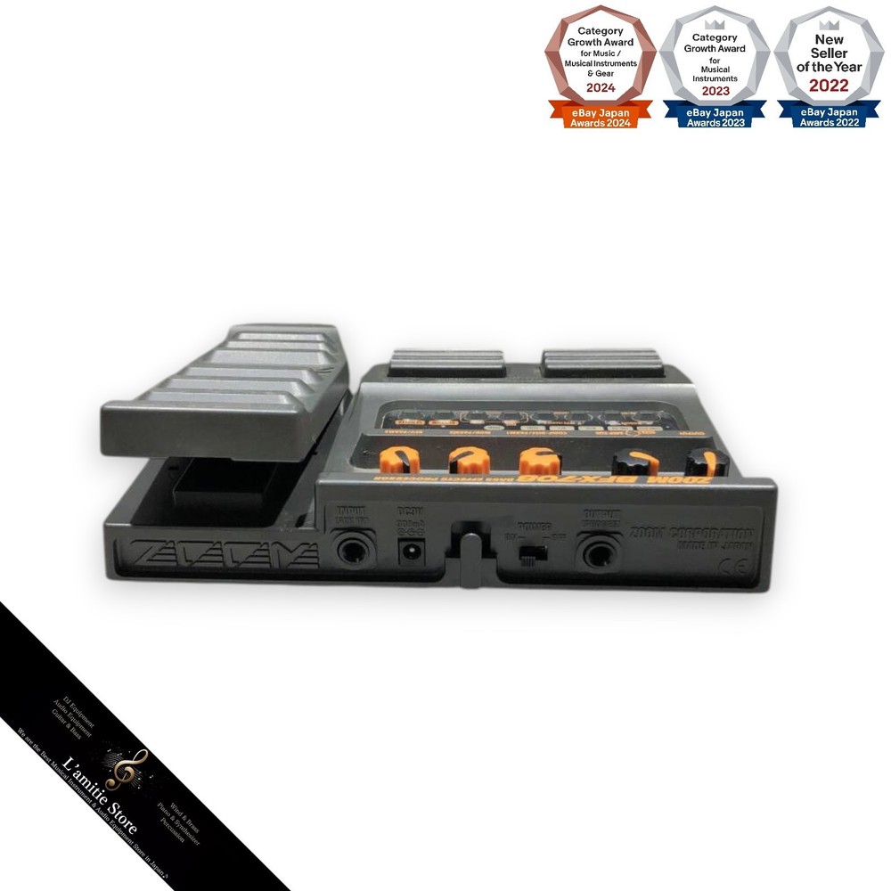 ZOOM BFX-708 Bass Effects Processor Multi Effect Pedal HYBRID BFX708 Tested JP