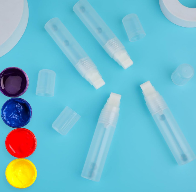 PENS - REFILLABLE MARKERS / PENS For Dyes, Paint, Edging (Large) REUSEABLE