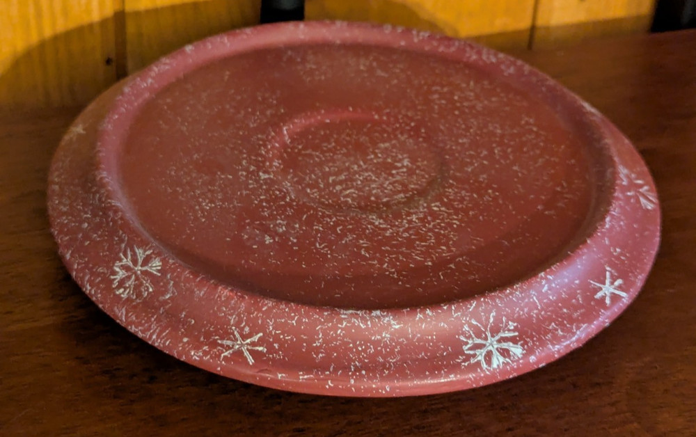 Christmas Dome Candle Holder Santa