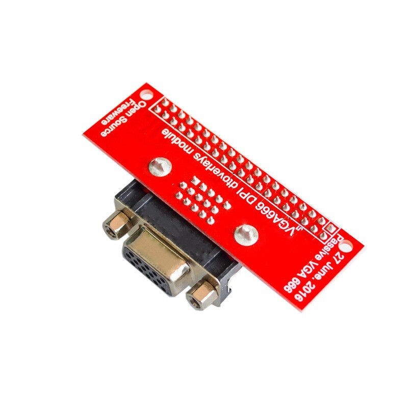 Universal VGA 666 Adapter Board Module For Raspberry Pi 3 Model B Pi 2/ B+