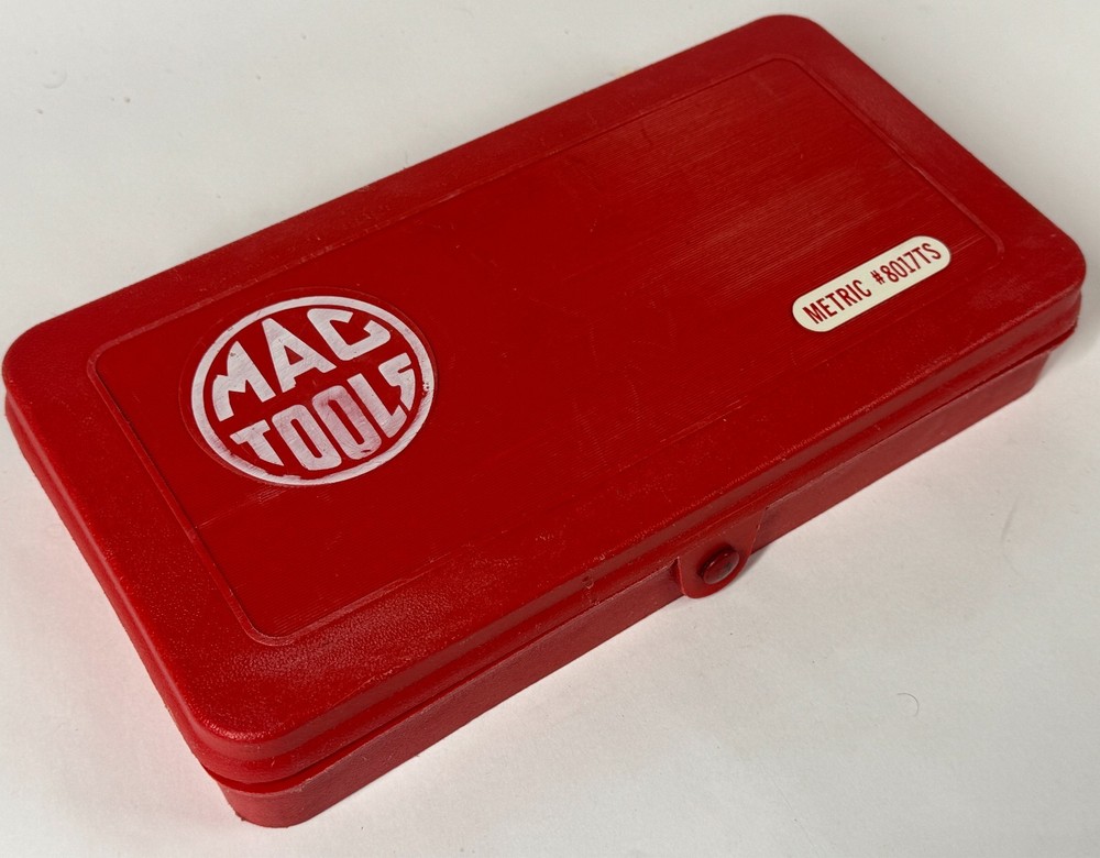 MAC Tools METRIC #8017TS 8017TS Tap & Die Threading SET Incomplete Cleaned