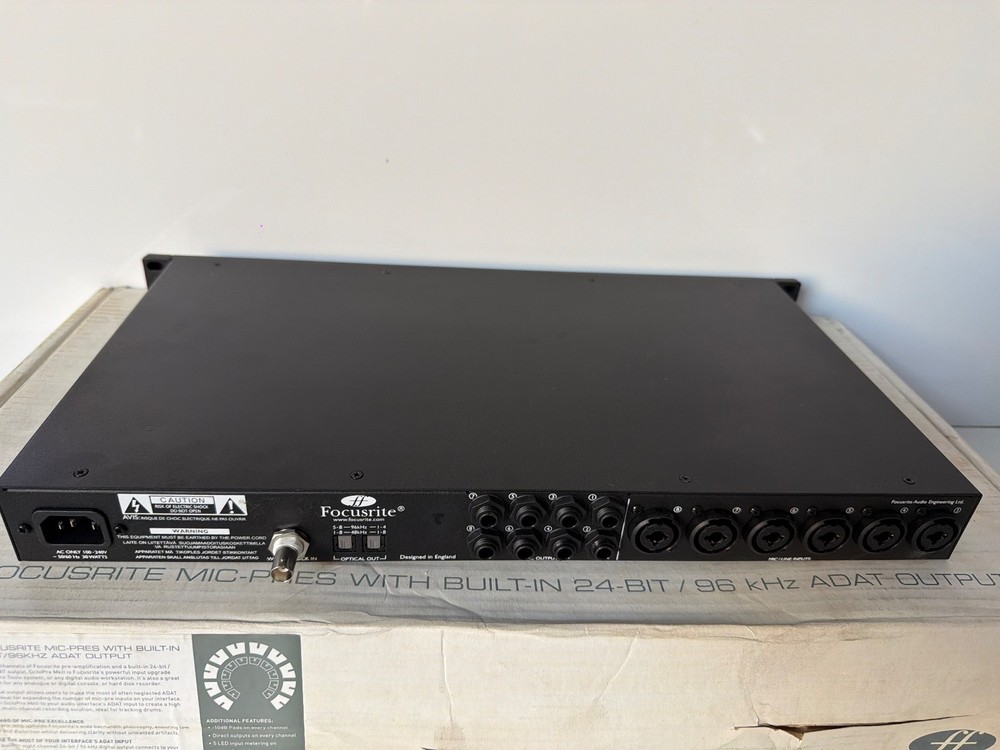 Focusrite OctoPre MkII - Microphone Preamp