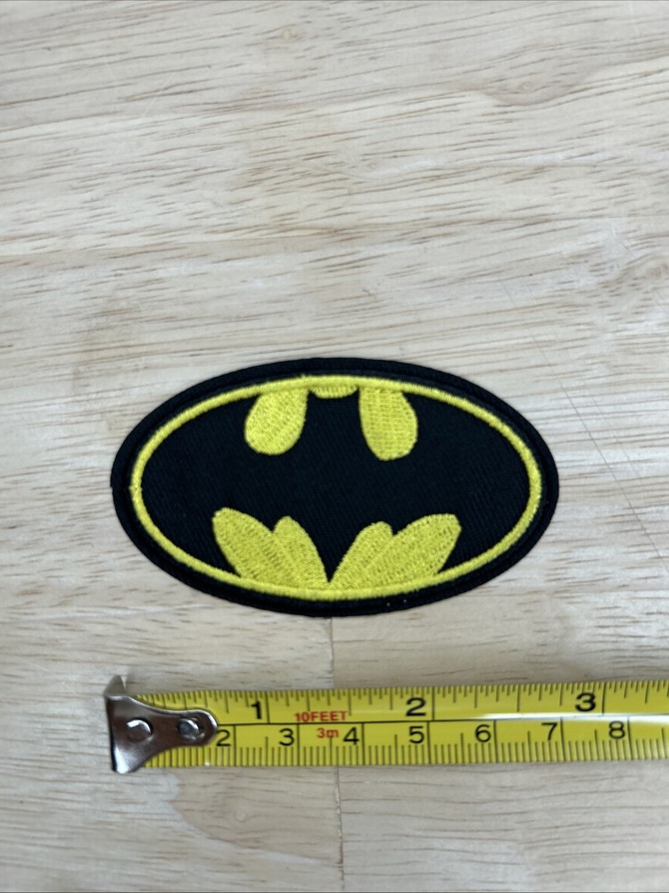 Batman Embroidered Iron On Patch