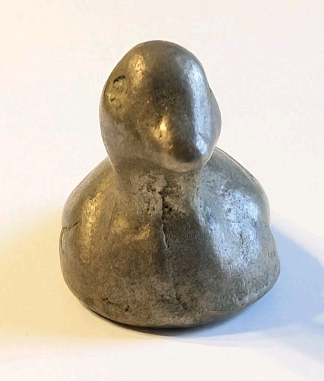 Vintage Miniature Brass Duck Paper Weights Collectibles Set of 3