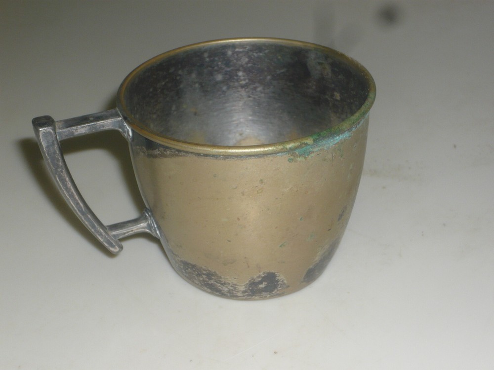 Vintage   Silver Plated  Drinking Cup