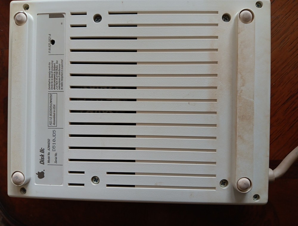 Vintage Apple IIc 2c A2S4100 - Computer and Power Supply Plus Extras Mouse, Disk