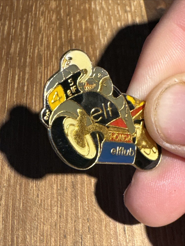 Honda Motorcycle Elf Race Pin
