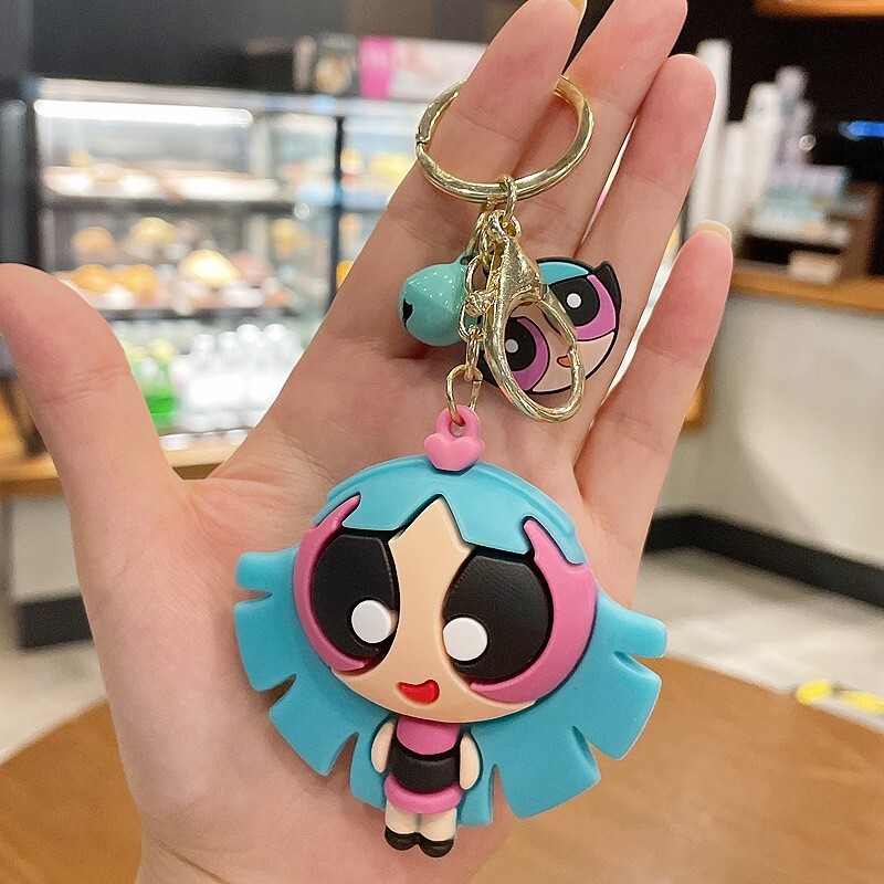 The Powerpuff girls keychain