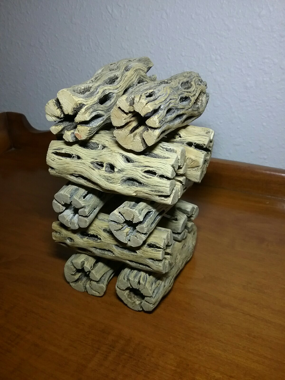 10 pcs CHOLLA Wood 3" L (~1" thick) | Shrimp Aquarium Air Plant | PRE-CLEANED!