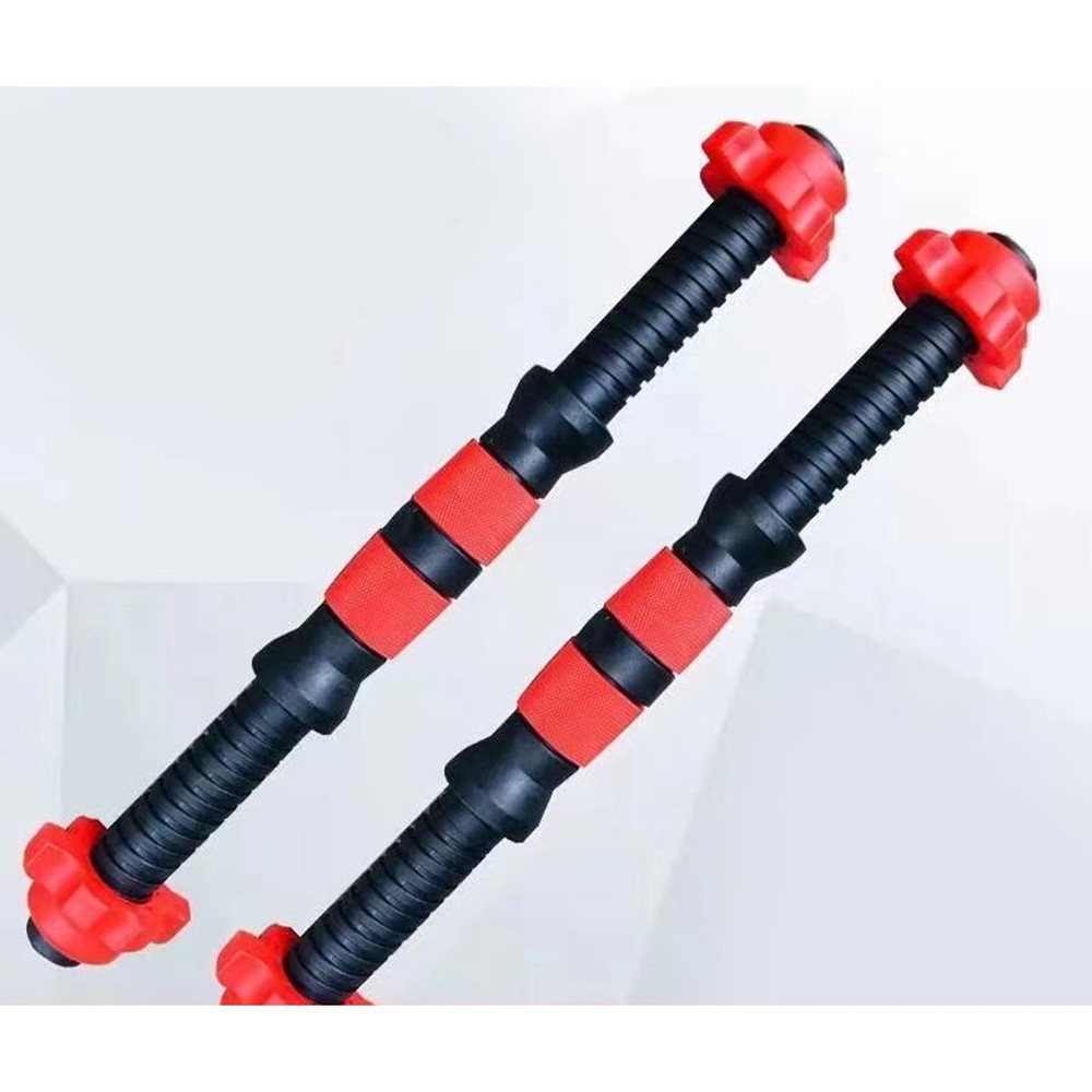 2PCS Red Spinlock Dumbbell Collar Nuts Anti-Slip
