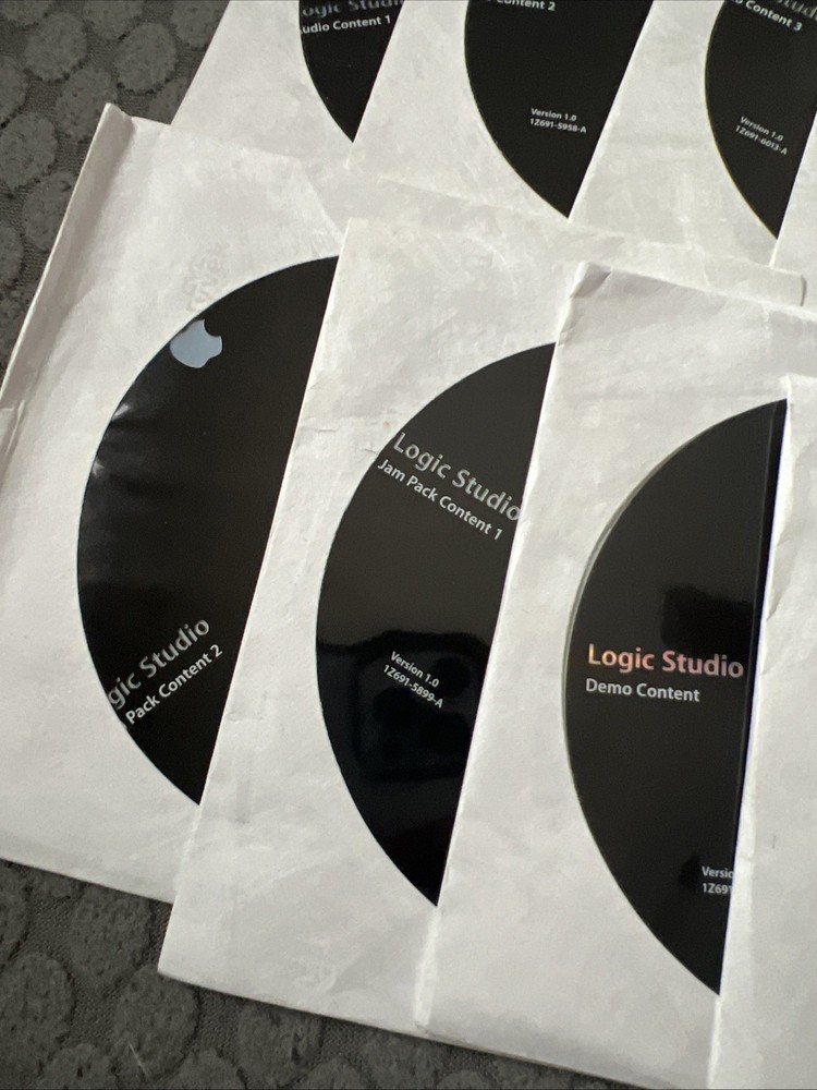 Apple Logic Studio Upgrade Only 8 Discs Y