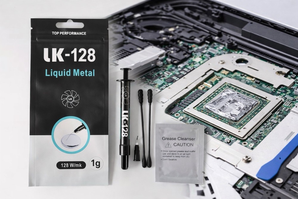 LK-128 Liquid Metal Thermal Paste 128W/mK CPU GPU PS5 High Performance 1g