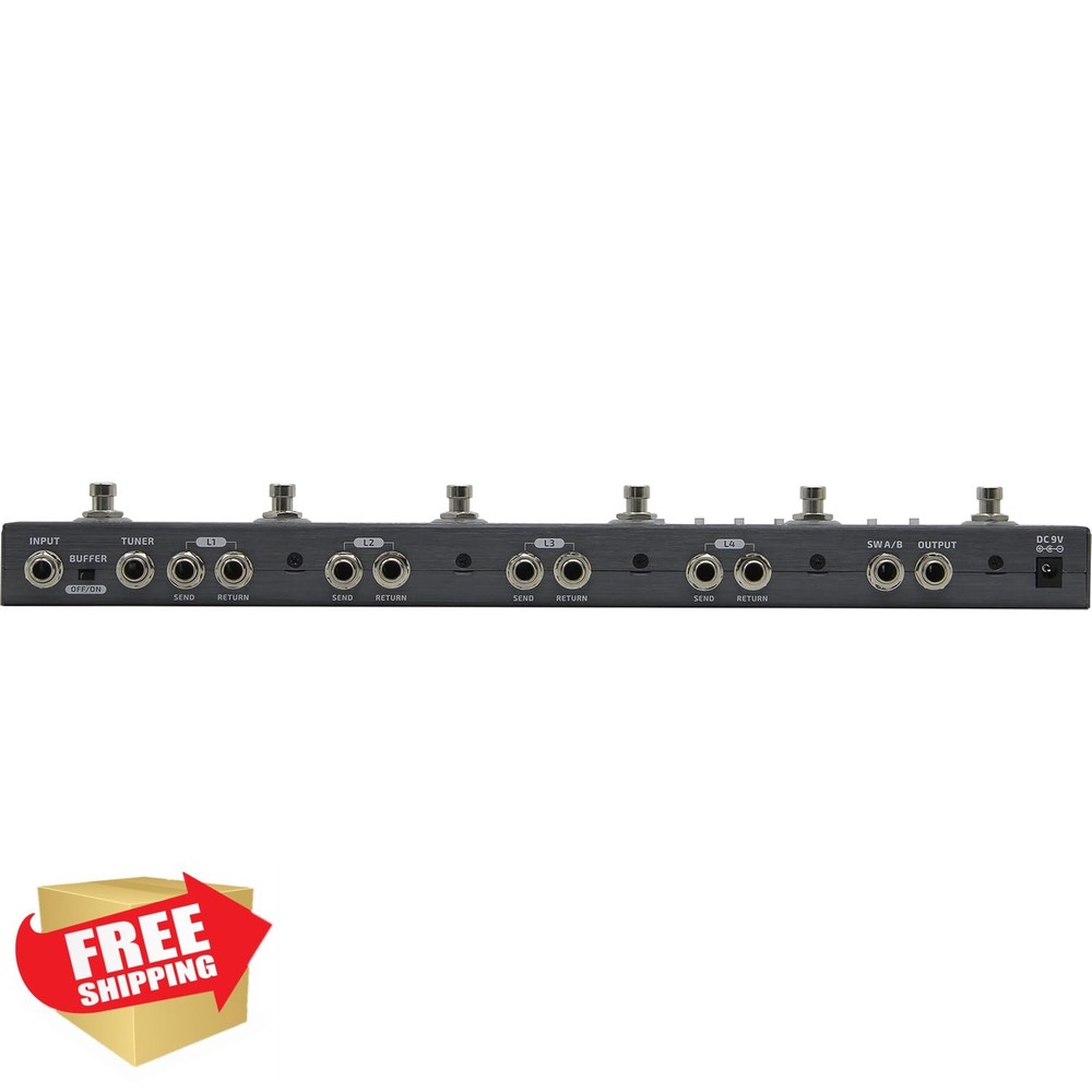 Hotone Patch Kommander 4-Channel Programmable Effects Loop Switcher