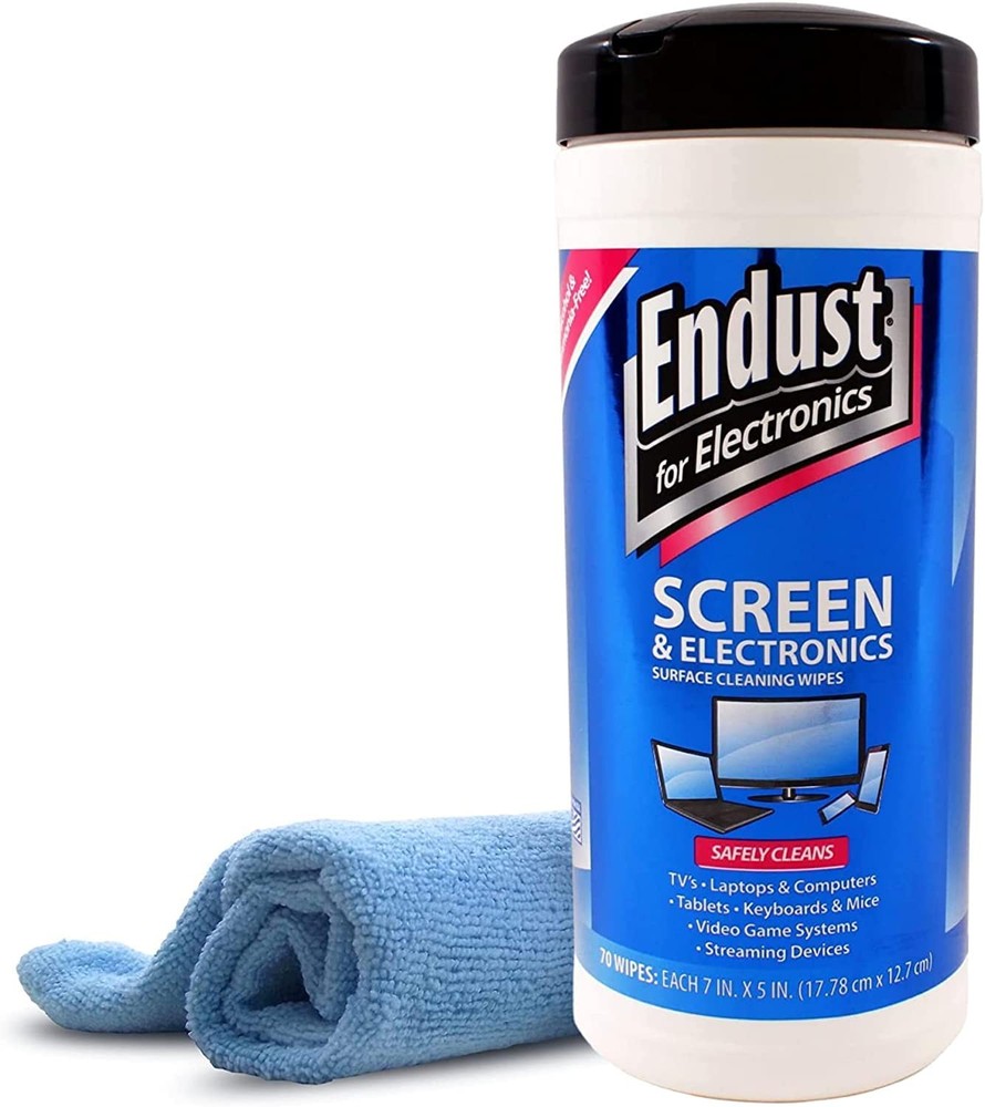 Endust For Electronics Screen & Surface Cleaning Wipes, For Tablet, E-Reader,...