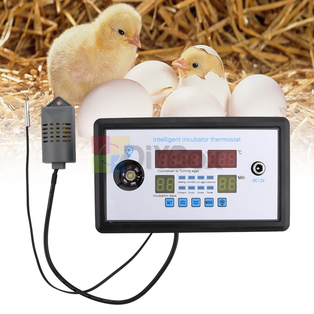 Multi-functional Automatic Egg Turning Smart Incubation Thermostat AC 110-220V