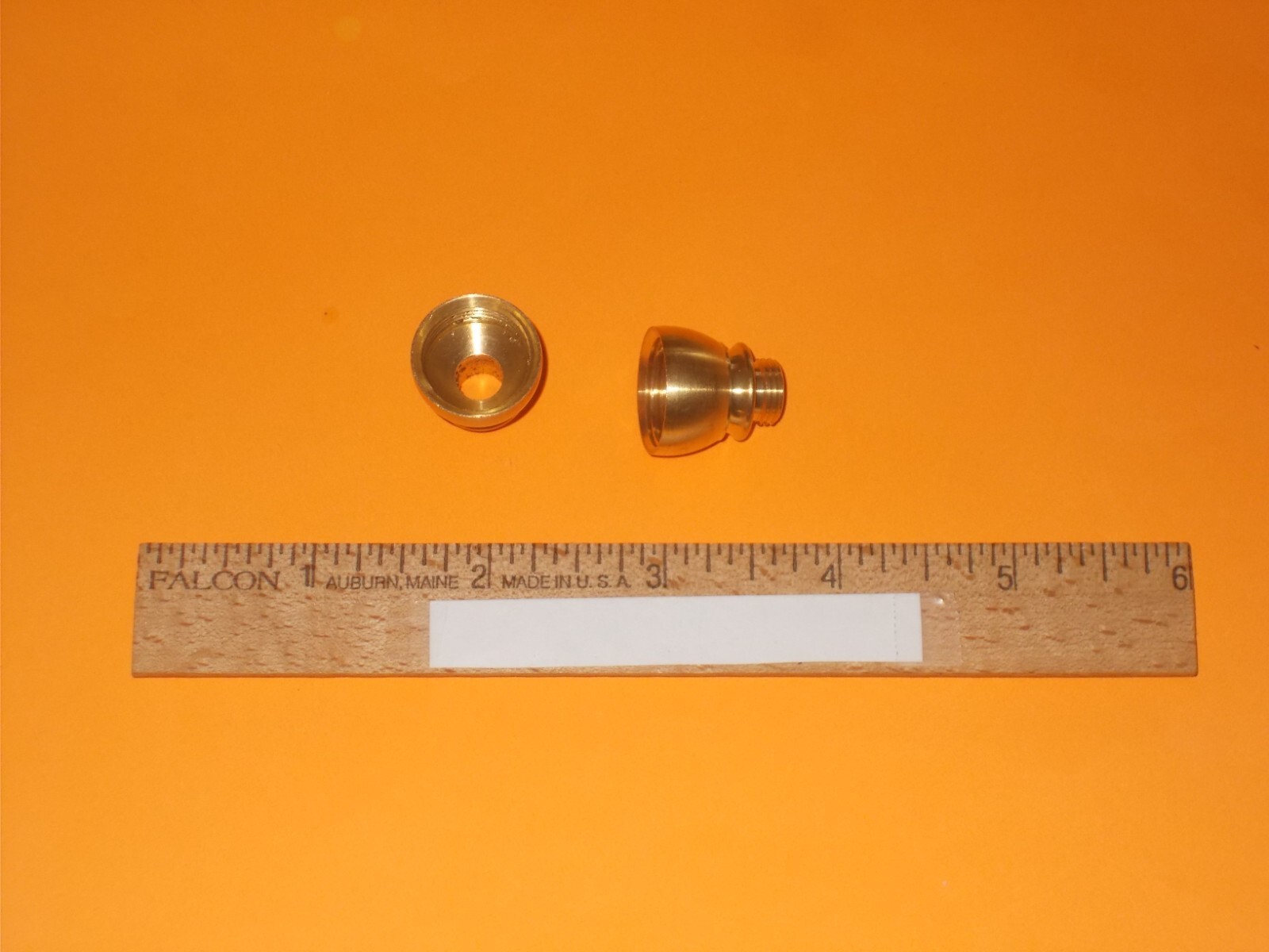 Tobacco Pipe parts & accessories - (1) Standard Metal Bowl - Brass - 5/8"