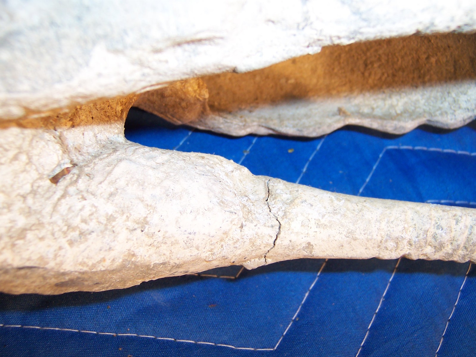 Vintage Weathered Aluminum Egret Crane Bird Garden Pond Statues