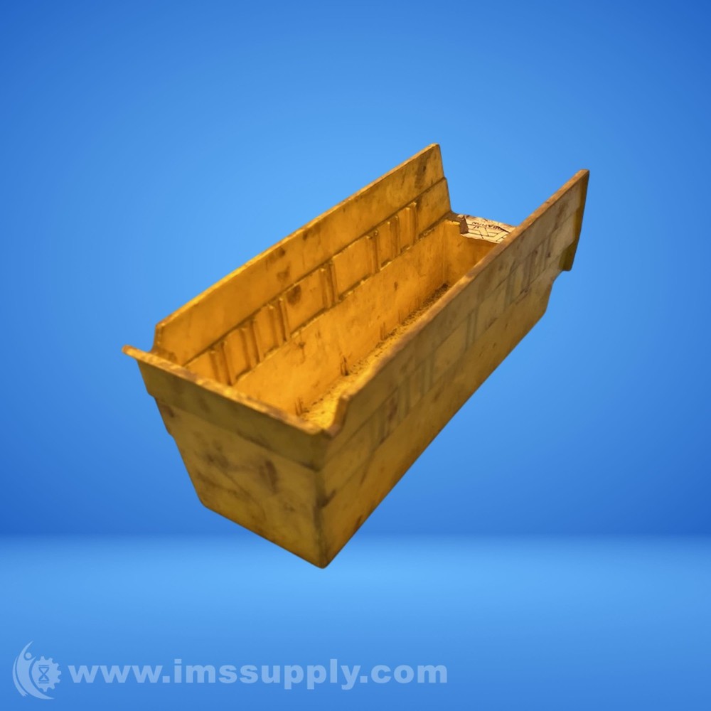 Akro Mils 30-120 Stackable Storage Bin, 4"x11-5/8"x4-1/8" USIP