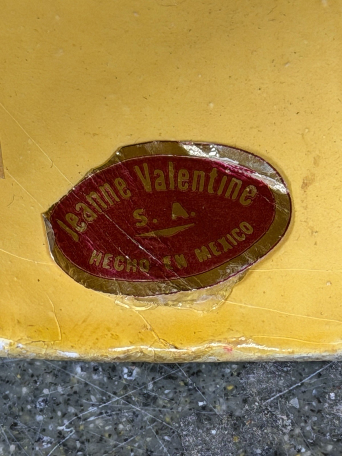 Rare Jeanne Valentine S.A. Handcrafted MCM Woman Florals, Paper Mache