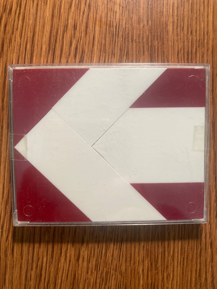 Six Plastic Tangrams