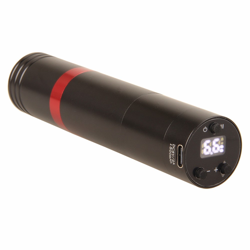 Wireless Tattoo Machine Rotary Pen Digital Display Charging Battery And Cable