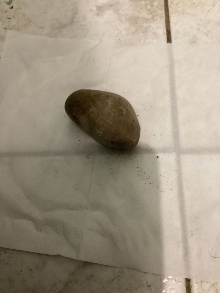 Natural Heart Shaped Stone - Unique Decorative River Rock