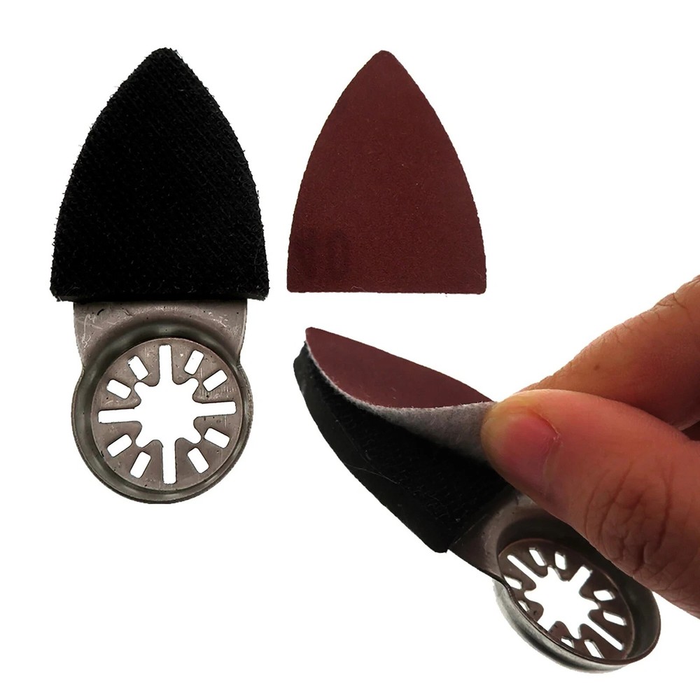 Sanding Sheets Hook and Loop Mouse Sanding Pads Sander Paper Triangle Discs
