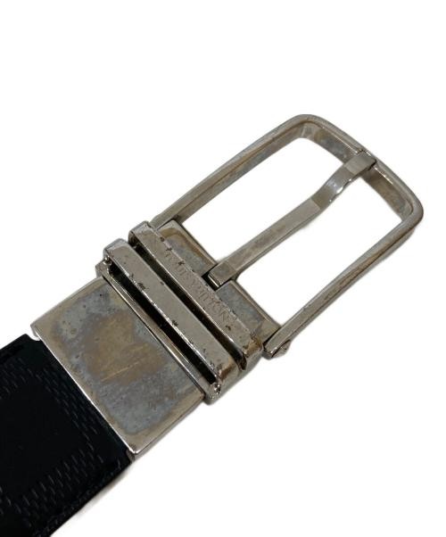 LOUIS VUITTON Leather belts black M9674