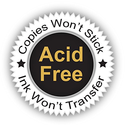Biodegradable Acid-Free Poly Binder Pocket with 1-Inch Gusset, Side Loading,