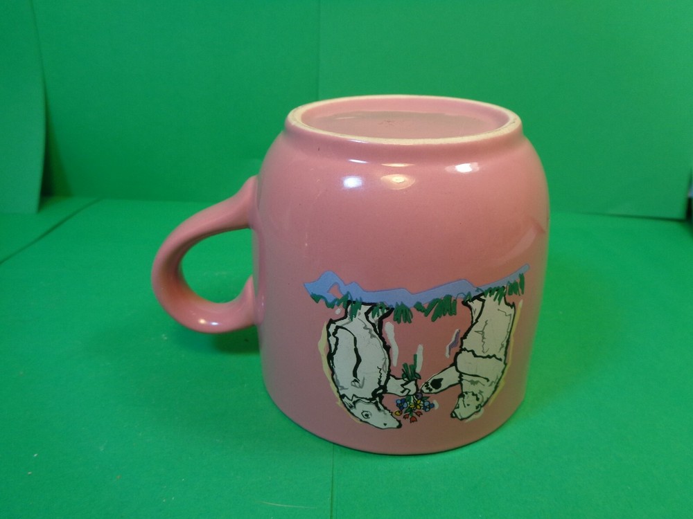 Canada/Happy Polar Bears Coffee Mug (Used/EUC)