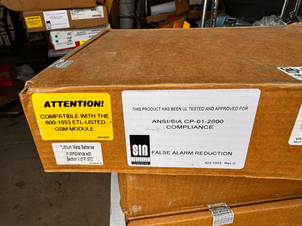 Interlogix Concord 4 Panel Alarm New,