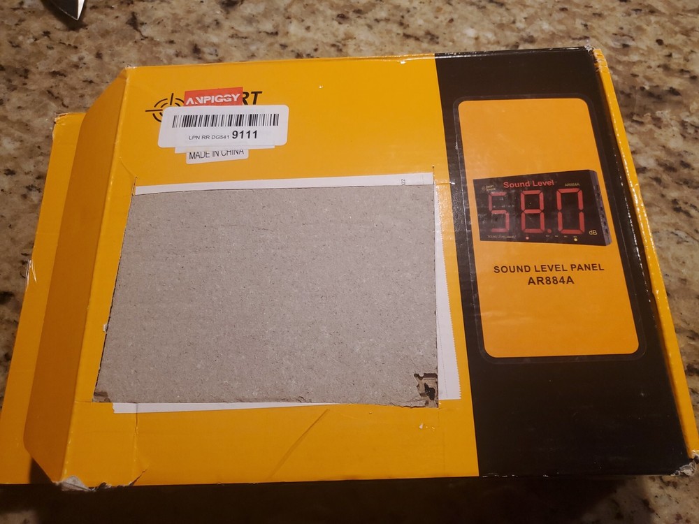 Sound Level Meter with Large LCD Full Screen, Digital Decibel with...