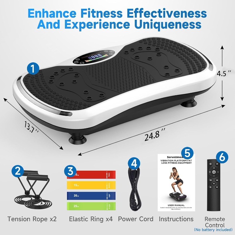 Vibration Plate Exercise Machine Lymphatic Drainage, Vibration Machine
