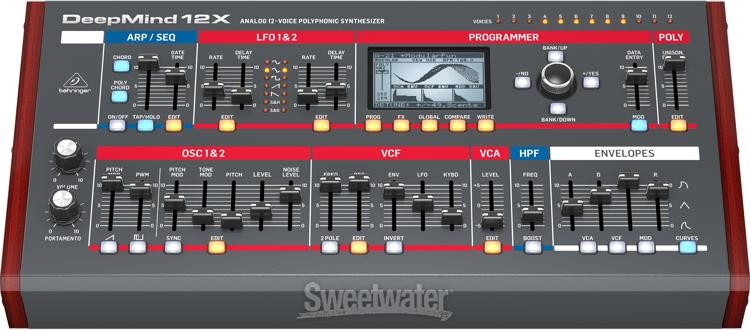 Behringer DeepMind 12XD Polyphonic Desktop Analog Synthesizer