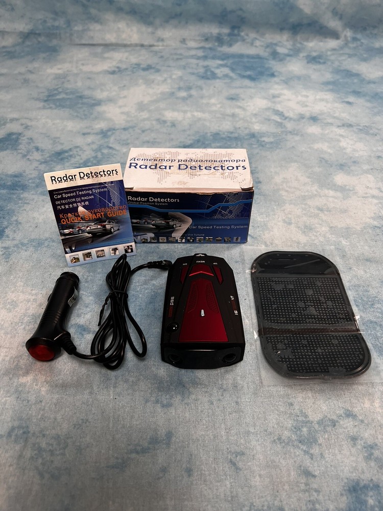 I6 Band Radar Detector Type v7 (Red)
