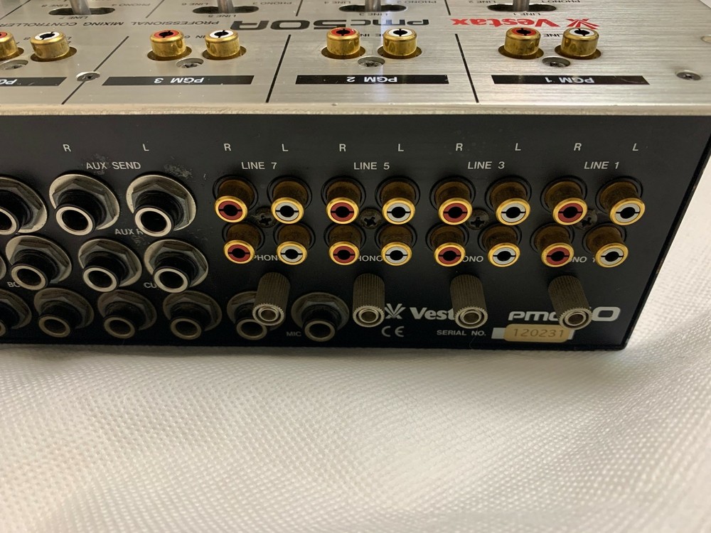 Problem Item! Vestax PMC-50A DJ Mixer Professional Mixing Controller AC100V