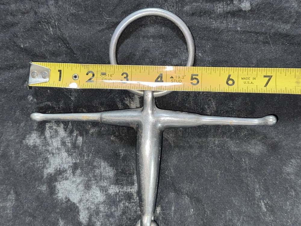 Eldonian Fulmer Combination Snaffle 5.5" Full Cheek Loose Rings