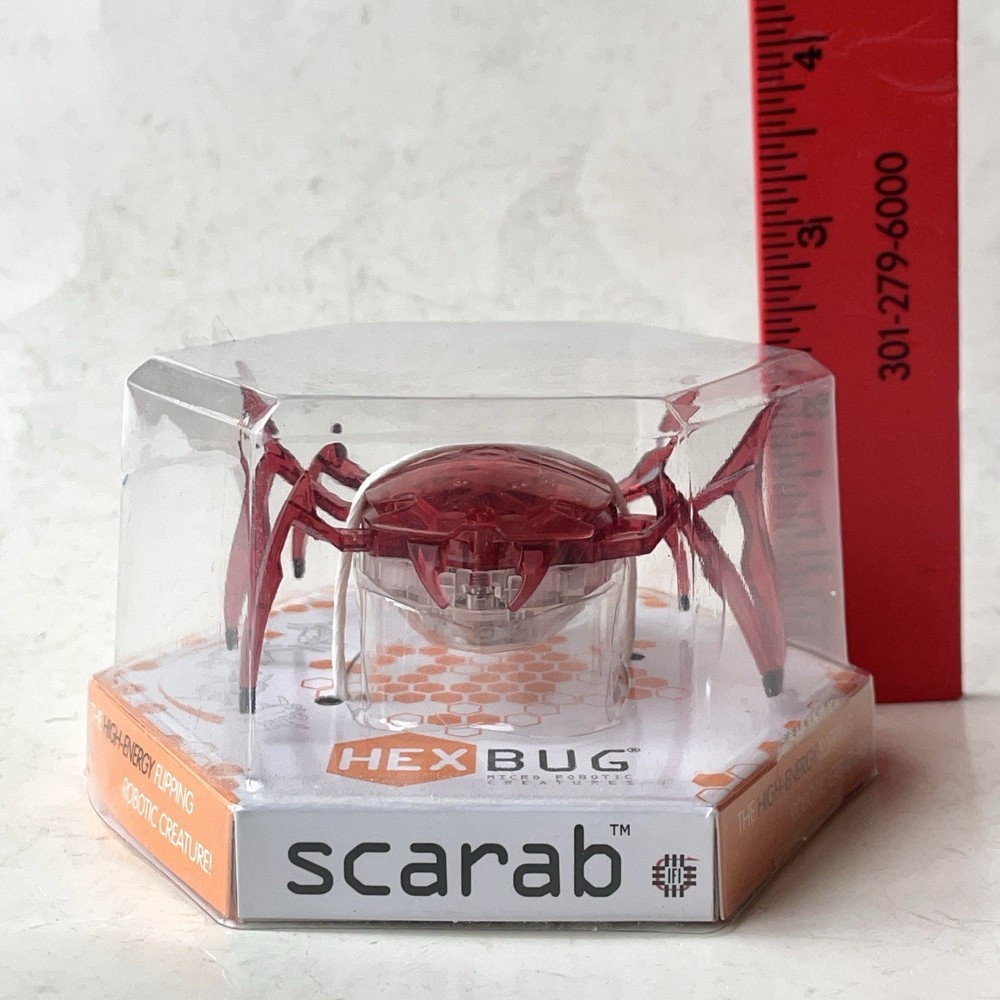 HEXBUG orange SCARAB Micro Robotic Creatures Battery Powered ROBOT / Brand New
