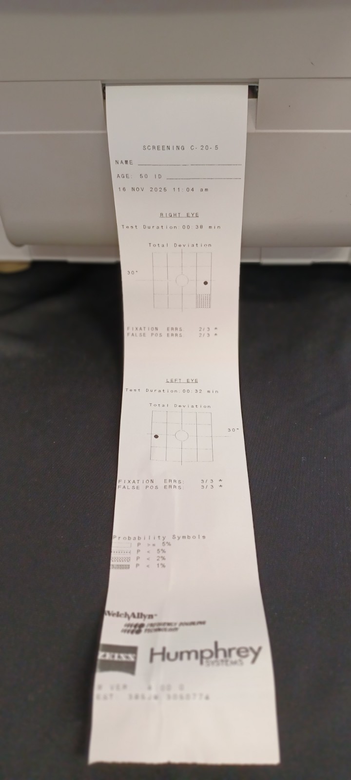 ZEISS Humphrey FDT 710 Visual Field. Optometrist, Optometry, Ophthalmic USED